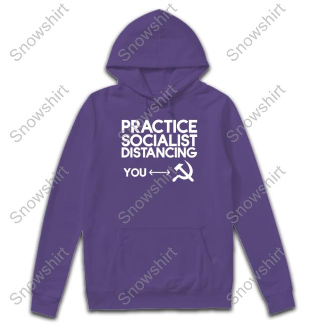 Practice Socialist Distancing Shirt 2022 Agora Threads Merch