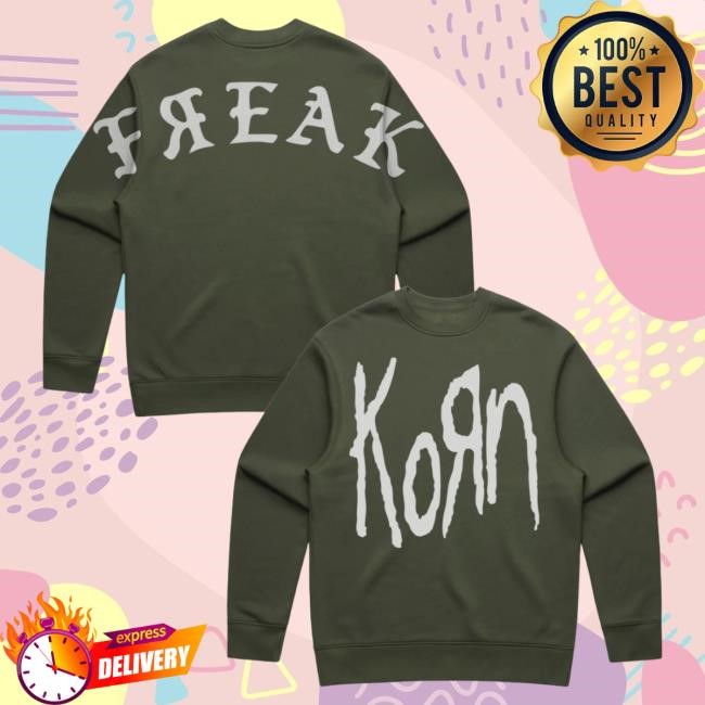 Official Korn Merch Store Korn Freak Crew - Cypress