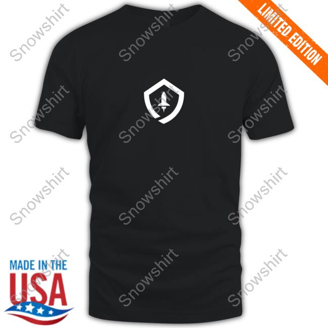 Safe Moon Silver Rocket Long Sleeve Tee