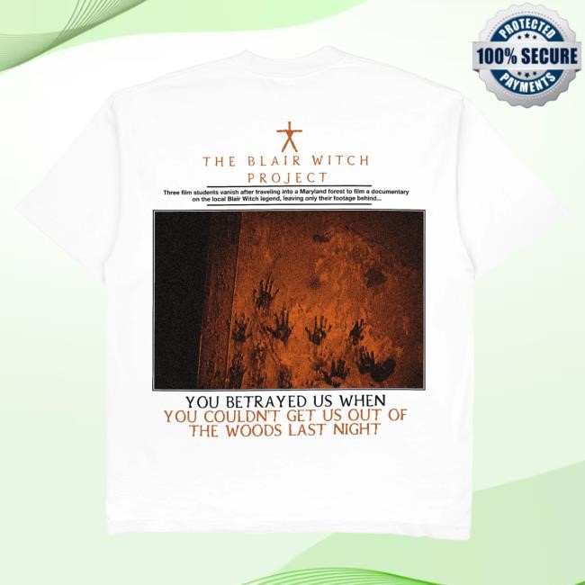Official Online Ceramics Shop The Blair Witch "Missing" White Shirt