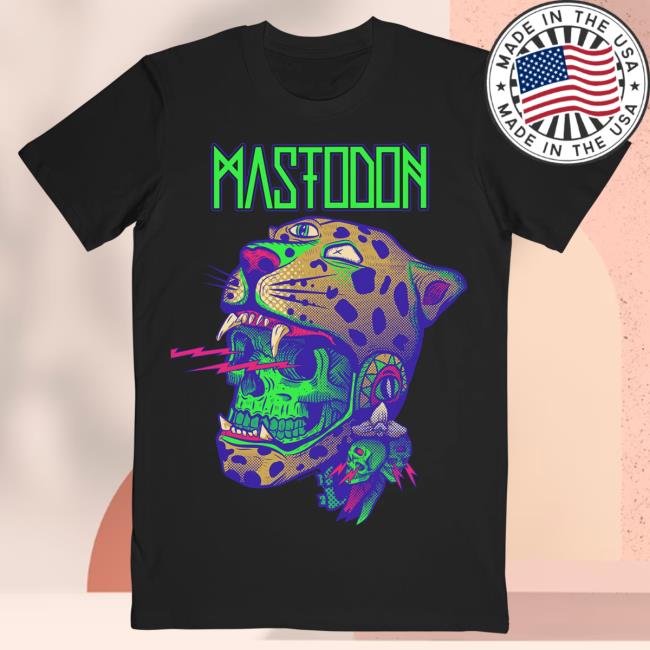Official Mastodon Rocks Merch Store Mastodon Jaguar God Attractive Shirt Mastodonrocks