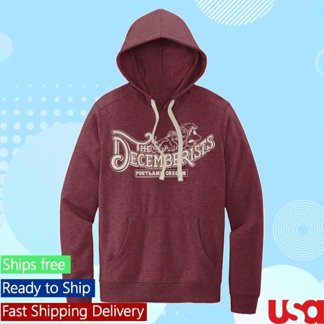 The Decemberists Official Merch Gnome Pullover Hoodie The Decemberists Clothing Shop The Decemberists Apparel Collection
