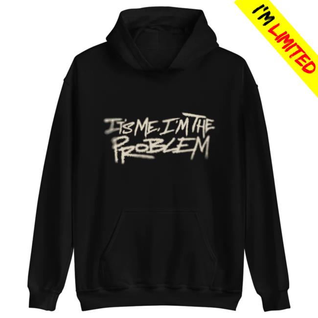 Official Interscope Records Lil Poppa 'It's Me, I'm The Problem' Black Sweaters LilPoppa