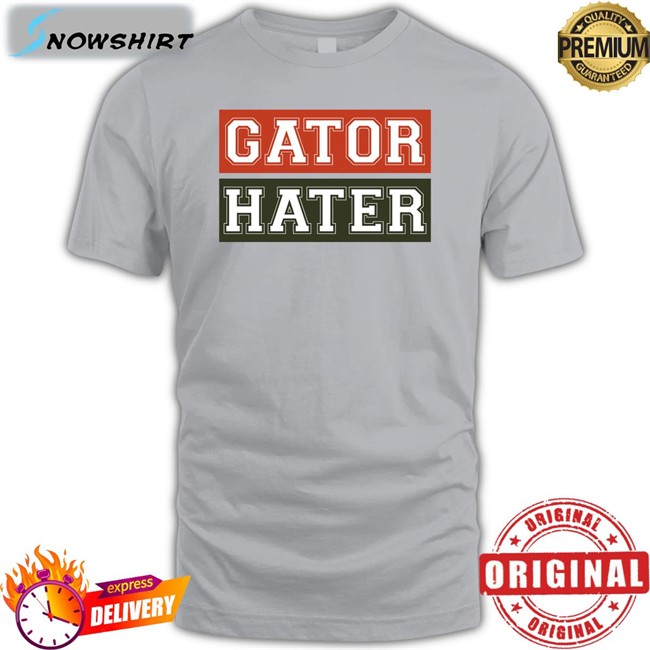 Dolfan Derek Gator Hater Hoodies Dolfin55