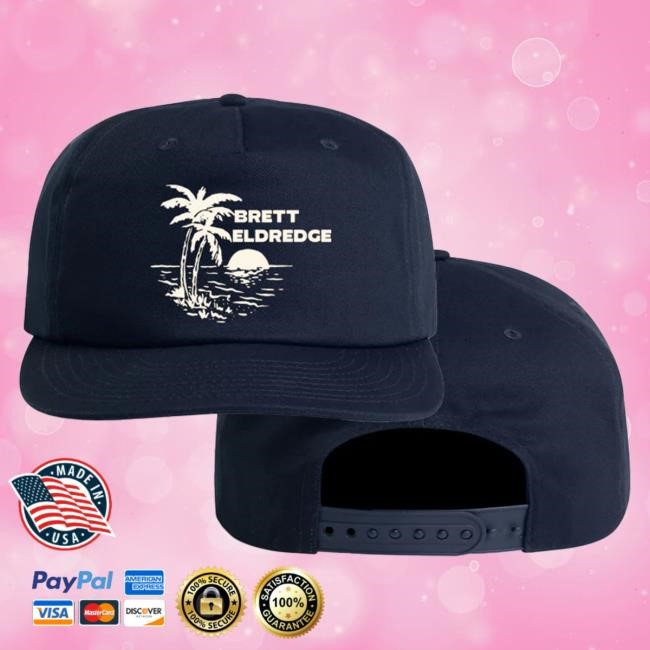 Official Brett Eldredge Merch St. Tropez - Navy Cap