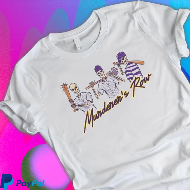 Murderers' Row T Shirt Official Barstool Sports Murderers' Row Tee