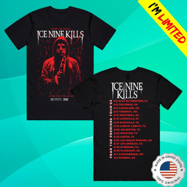 Official Ink Merch Store Ice Nine Kills Silence The Critics Shirt