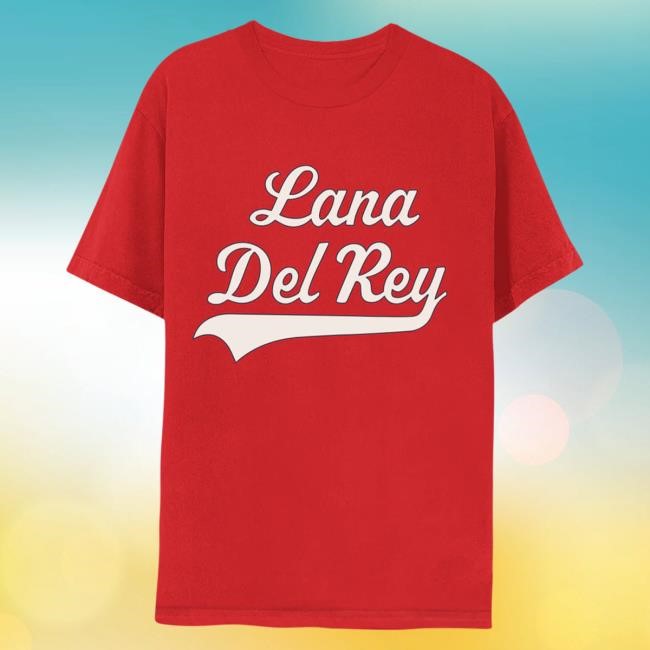 Lana Del Rey Cardiff Event T Shirt 2025 | Lana Del Rey Merch Store Shop Official
