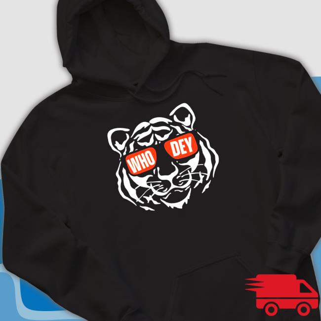 Official Who Dey Tiger Cincinnati Bengals Hoodies Who Dey Tiger Cincinnati Bengals Shirt 2022