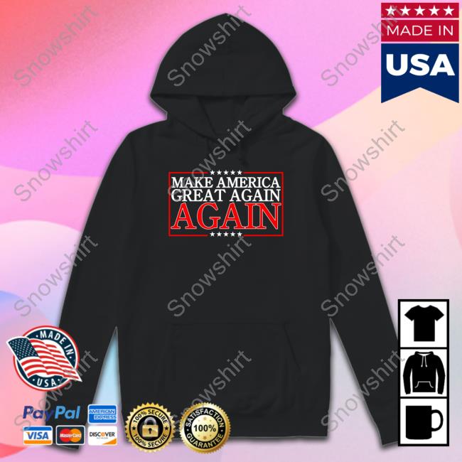 Donald Trump Jr. Make America Great Again Again Long Sleeve