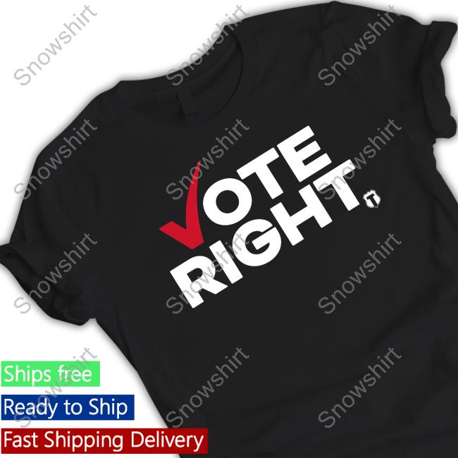Official The Officer Tatum Vote Right Long Sleeve Tee