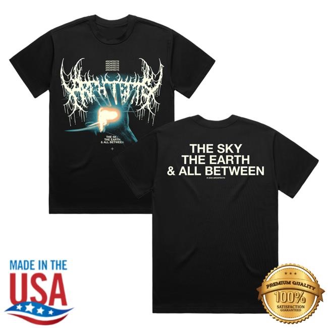 Official Architects Merch Store Shop Architects Glow Black Attractive Shirt
