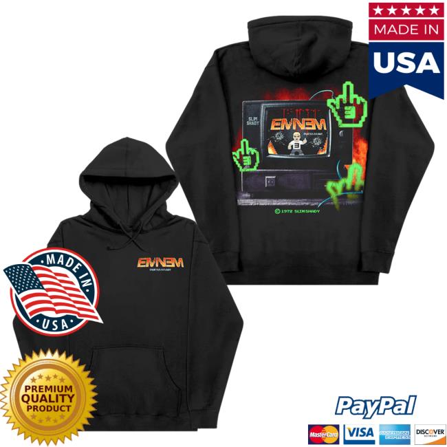 Official Eminem Merch Store Slim Shady Eminem Shady Gaming Tv Hoodie Eminem Apparel Clothing Shop SlimShady