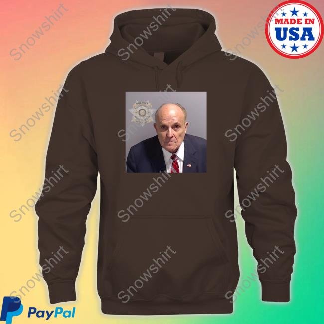 Rudy Mugshot Tee Shirt Rudy Giuliani Mugshot Shirt
