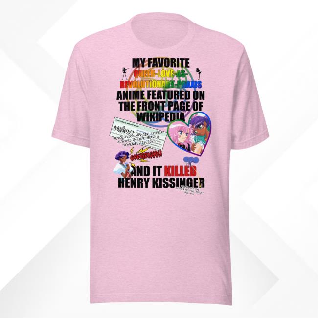 Empty Movement Did Utena’S Wikipedia Feature Kill Henry Kissinger Tee