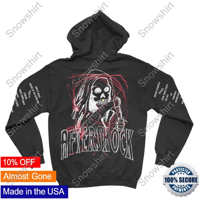 Dwp Merchandise Merch Aftershock Danger Hoodie Aftershock Danger Hoodie