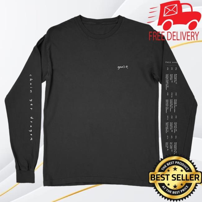 Official Goose The Band Merch CYD Collage Long Sleeve Tees Goosetheband