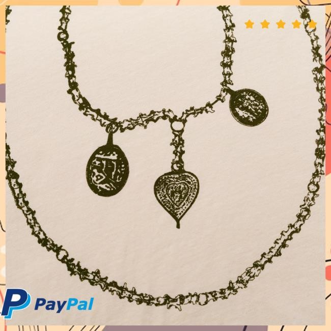 Official Clairo Merch Store Clairo Charm Necklace Hot Shirt (Ivory)