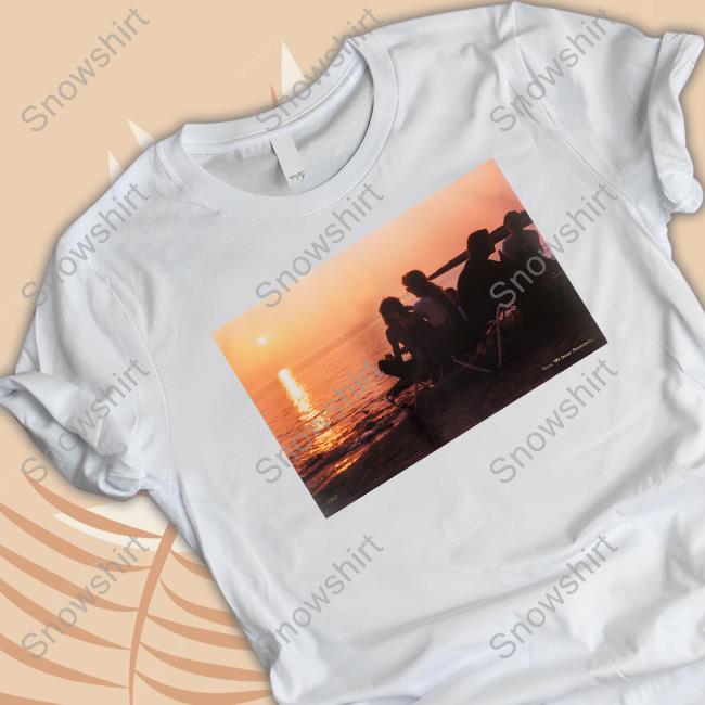 Ibiza ’89 Sunset Print Hoodie