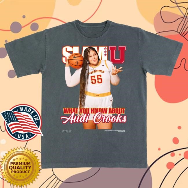 Slam Cover T Shirt - Audi Crooks (Slamu 6)