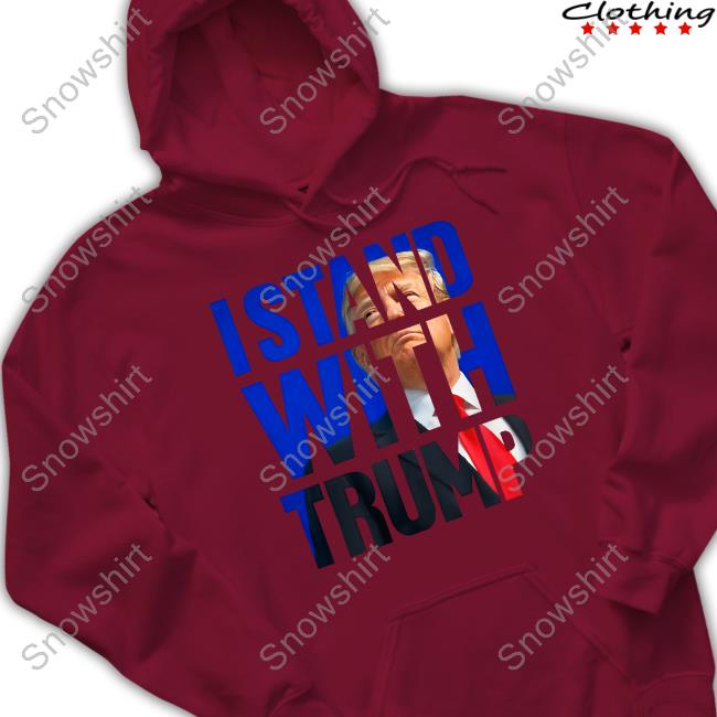 Original I Stand With Trump Crewneck Sweatshirt