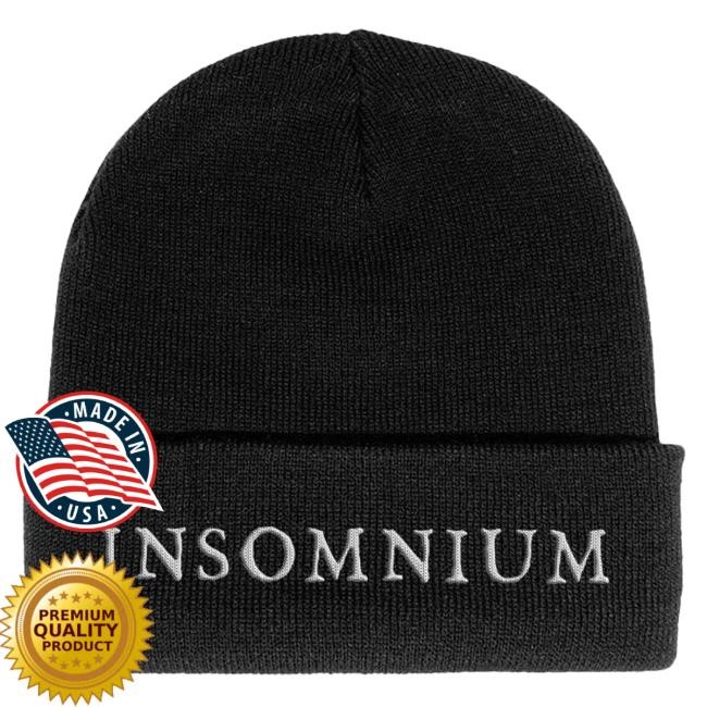 Backstage Rock Shop Insomnium Insomnium, Logo, Original Cuffed Beanie