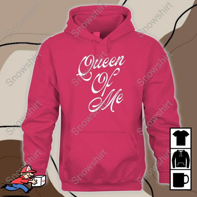 Shania Twain Merch Queen Of Me Script Hooded Sweatshirt
