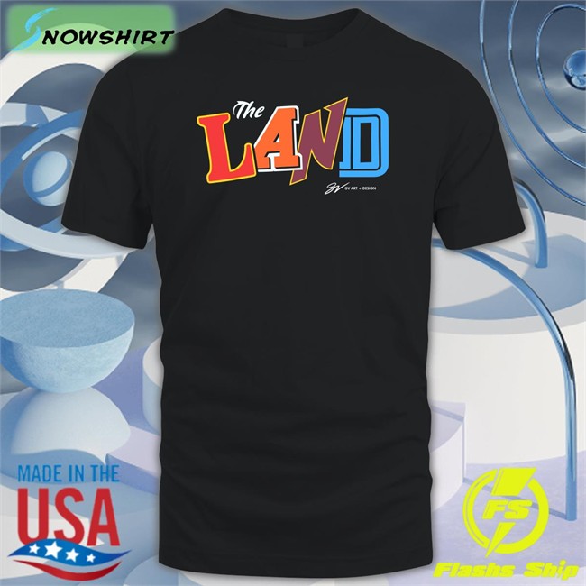 Gv Art + Apparel Shop Cleveland Basketball All Eras The Land Long Sleeve T Shirt GVartwork