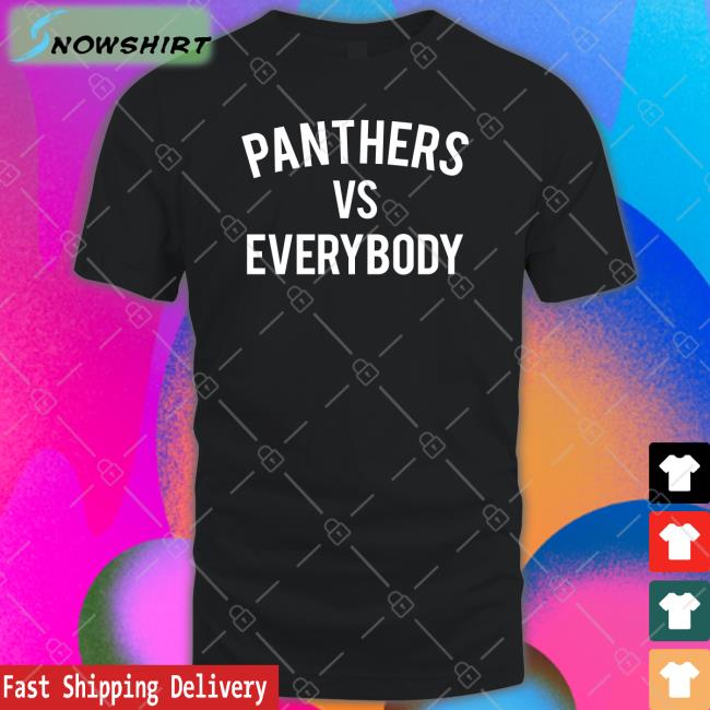 Unisup Shop Matthew Myers Panthers Vs Everybody Hooded Sweatshirt The Nottingham Panthers