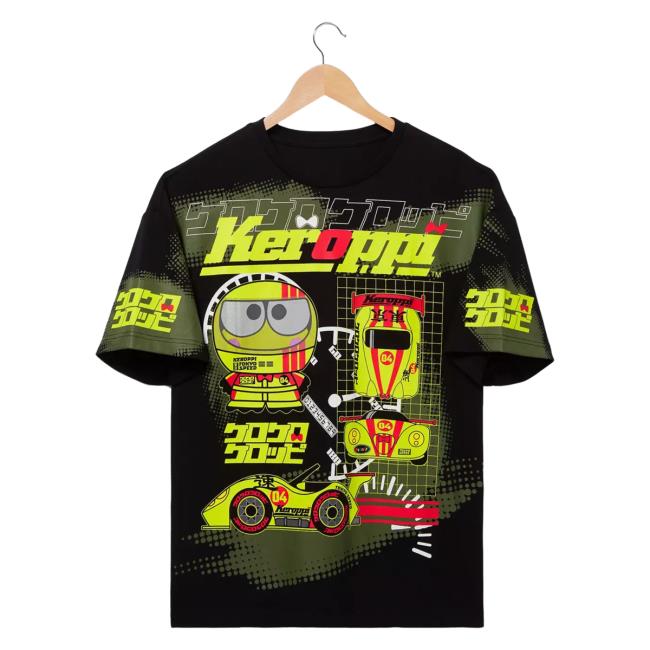 Officia Official Box Lunch Clothing Shop Store Sanrio Keroppi Racecar New Shirt Boxlunch Merch