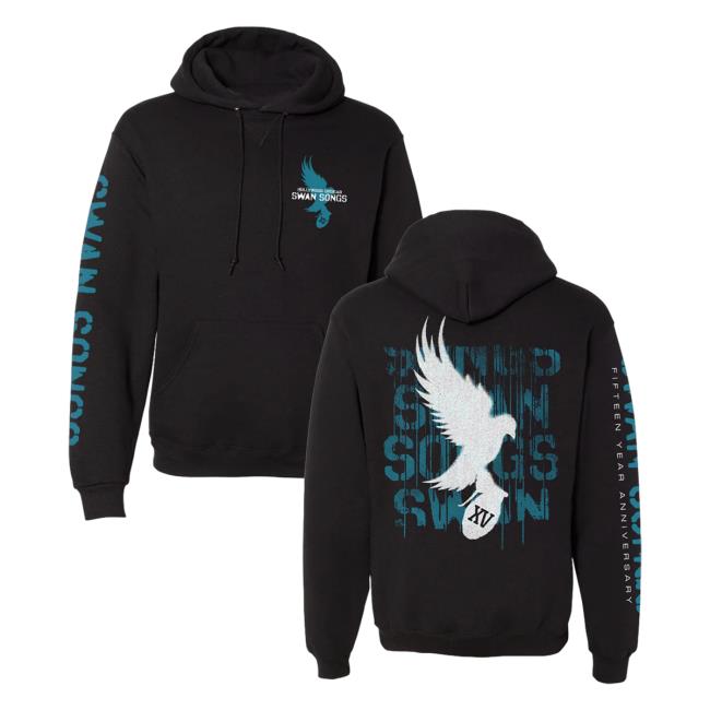 Official Hollywood Undead Merch Swan Songs 15 Year Anniv Hoodie