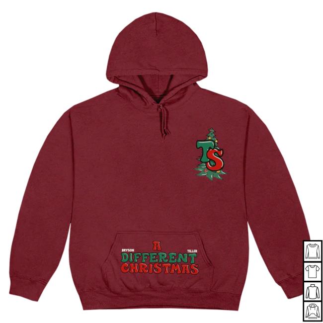 Official Bryson Tiller Merch Store Trapsoul A Different Christmas Hoodies Bryson Tiller Clothing Shop Trap Soul