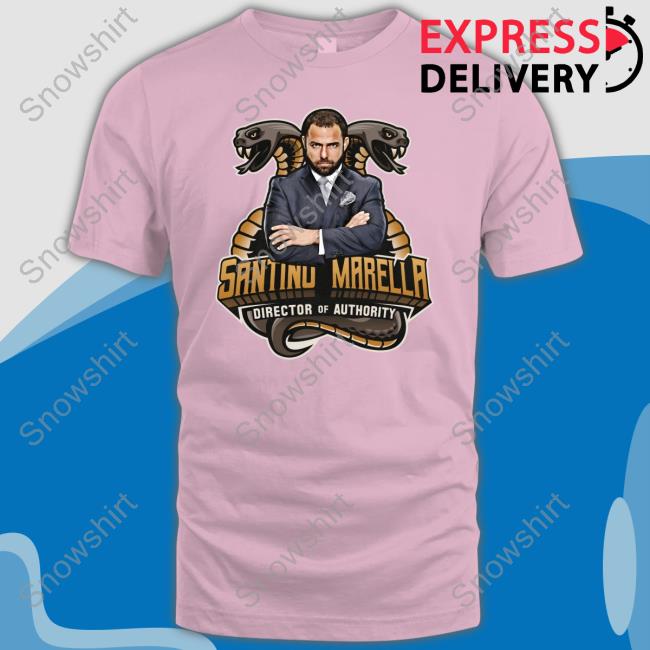 Official Shopimpactdeals Santino Marella Director Of Authority T Shirt