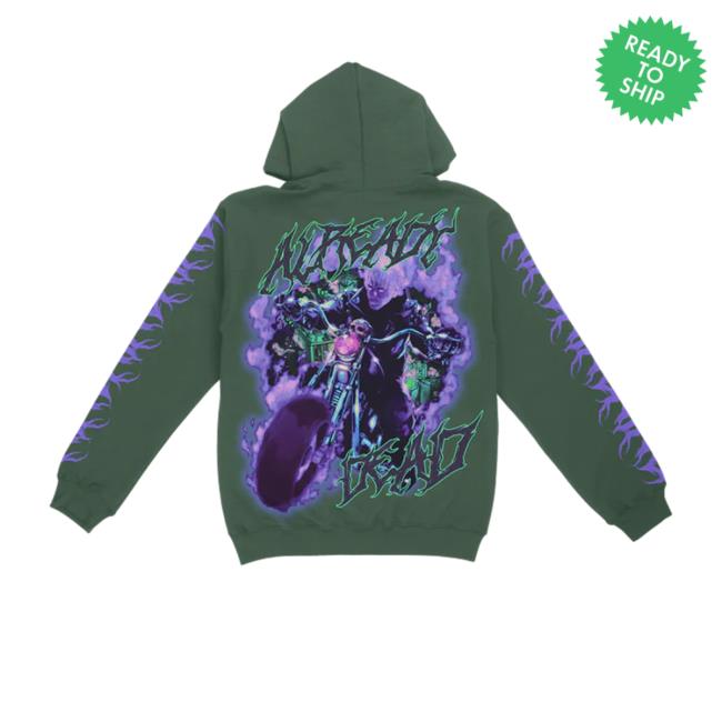999Club Already Dead Pullover Sweatshirt Official 999Club Shop Already Dead New Hoodie