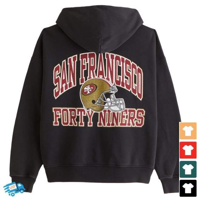 San Francisco 49ers NFL Football Full Zip Hoodie
