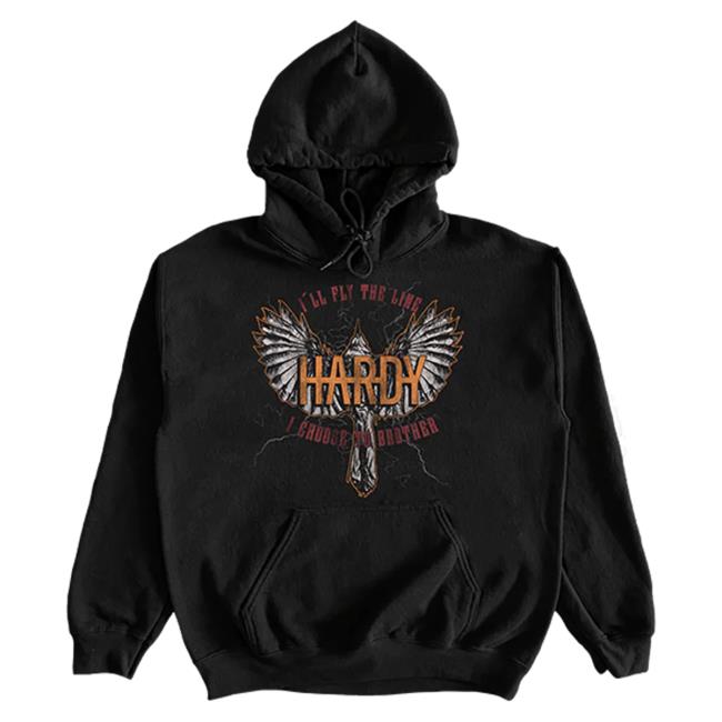 Official Hardy Merch Store I'll Fly The Line Crew neck Sweatshirt Hardy Apparel Clothing Shop