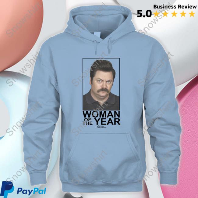 Official Woman Of The Year Parks And Recreation Shirt