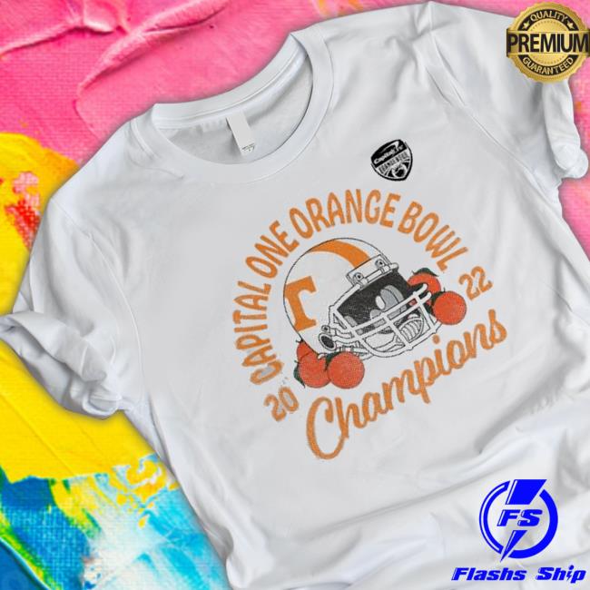Tennessee Volunteers Fanatics Branded Women’S 2022 Orange Bowl Champions Favorite Cheer Shirts