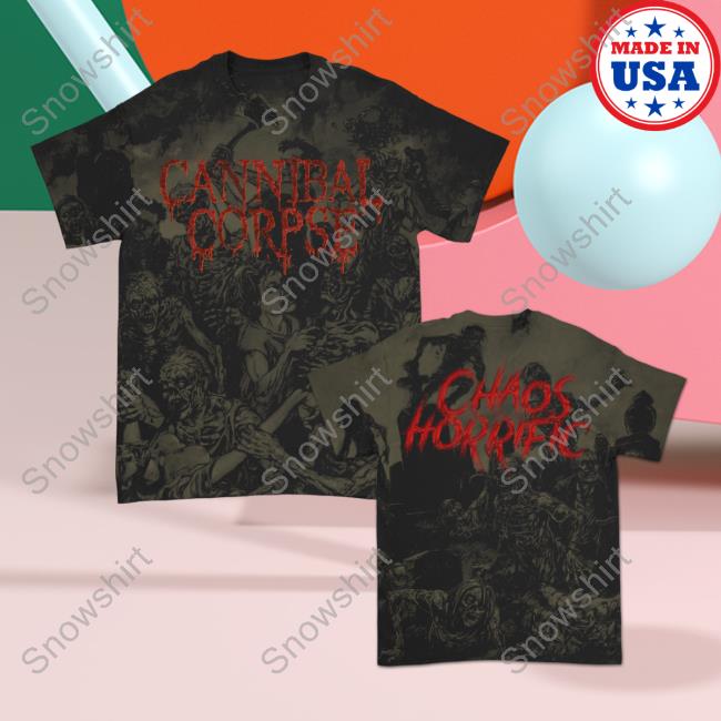 Cannibal Corpse Chaos Horrific All Over Print T-Shirts