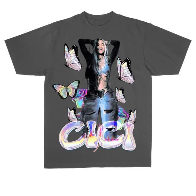 Official Ciara Merch Ciaramerch Butterfly T Shirts