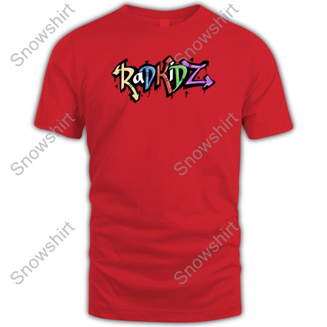 Radffitti Radkidz Shirt Radffitti Radkidz Shirt Neon Orange
