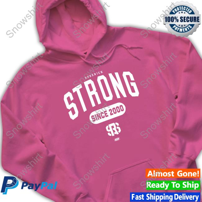 Roderick Strong - Since 2000 Sweatshirt ShopAEW Roderick Strong - Since 2000 Long Sleeve Tee