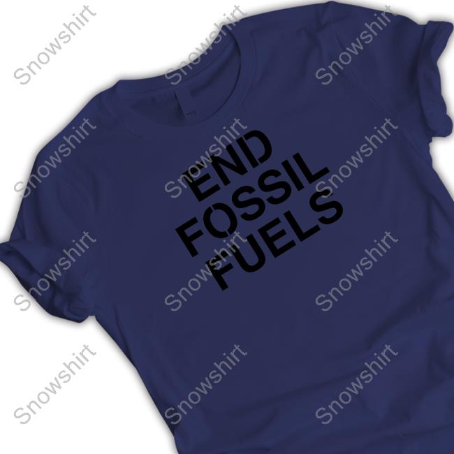 Official End Fossil Fuels Climate Defiance Shirt
