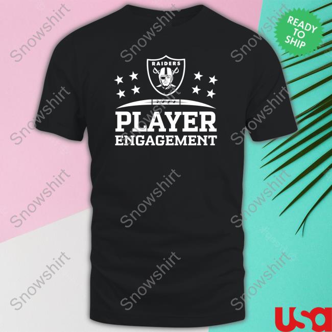 Las Vegas Raiders Player Engagement Tee Shirt