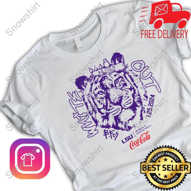 White Out Becky Fos LSU Tee Shirt