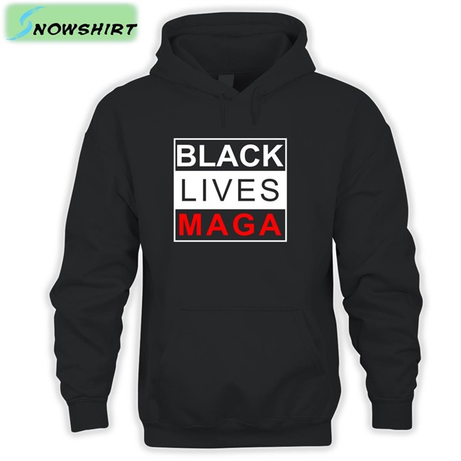 Black Lives Maga Crewneck Boomboomsue Black Lives Maga Tee Blue