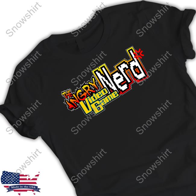 Official Angry Video Game Nerd Logo Hot Shirt