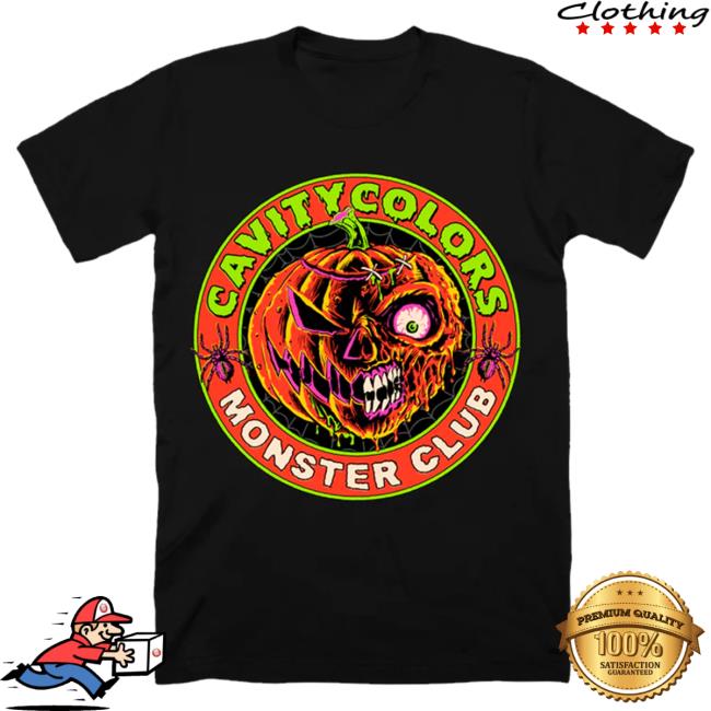 Official Cavity Colors Monster Club - Shirt New