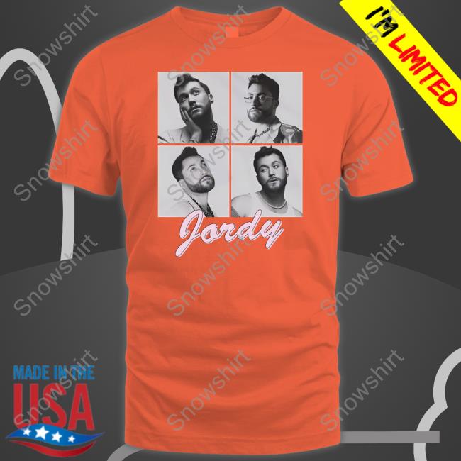 Official Jordymusic Merch Jordy Photo Collage Sweatshirt Jordymusic Jordy Photo Collage Shirt