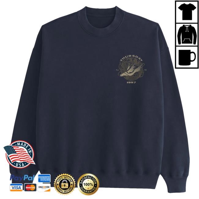 Official Thursday Band No War Sweatshirt Thursday Merch